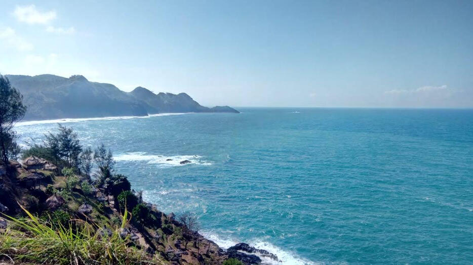 Photo taken July 2019 by Farhan Afnan Iskandar, Menganti Beachwalk scenery